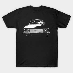 Morris Ital 1980s British classic car monoblock white T-Shirt